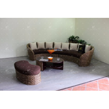 Hyacinth de água quente trendy Living Sofa Indoor Home Furniture with table